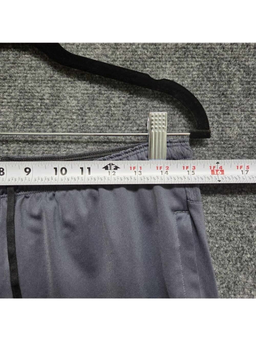 Nike Squad Strike Tech Pants Mens Medium Gray Dri-Fit Training Ankle Zip 619235 - Picture 5 of 12